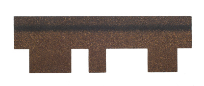 Гибкая черепица Shinglas Классик Румба Мускат фото гонта 1