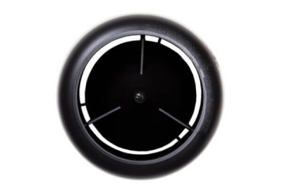 731152 Колпак для трубы VILPE д.110 (черный) вид сверху